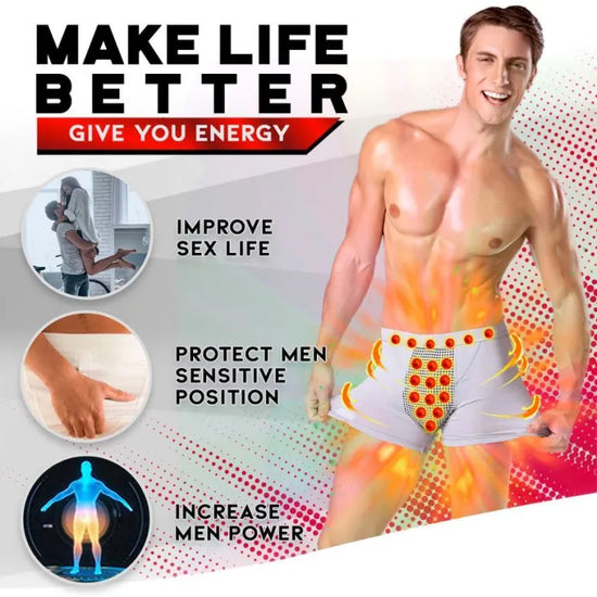 (BUY 1 GET 2 FREE) MAGNAMEN® - Magic Magnetic Underwear for Men's Care